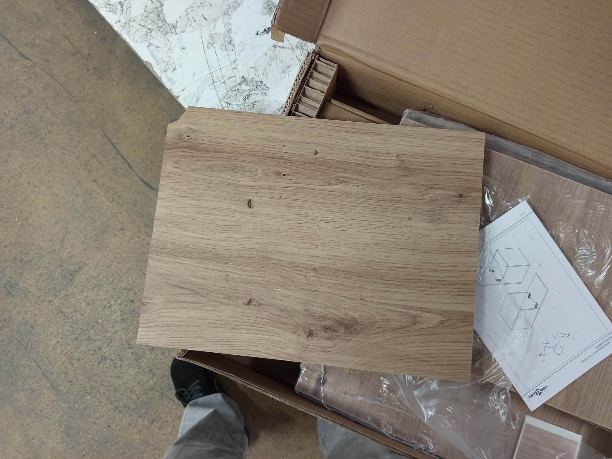vidaXL Wandkast artisanaal eikenkleurig 30 x 42.5 x 40 cm Bewerkt hout