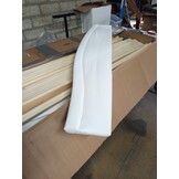 vidaXL Bedframe met hoofdbord kunstleer wit 200x200 cm