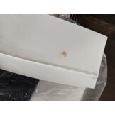 vidaXL Bedframe met hoofdbord kunstleer wit 200x200 cm