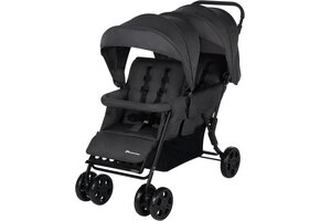 Tandem Kinderwagen voor 2 Kinderen | V.a. Geboorte tot 4 Jaar | 35% Korting