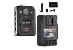 Politie Bodycam 2K (1440p) | 128GB | 11+ Uur Opname | Waterdicht