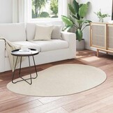 Beige Polyester Tapijt 120 x 170 cm - 34% Korting