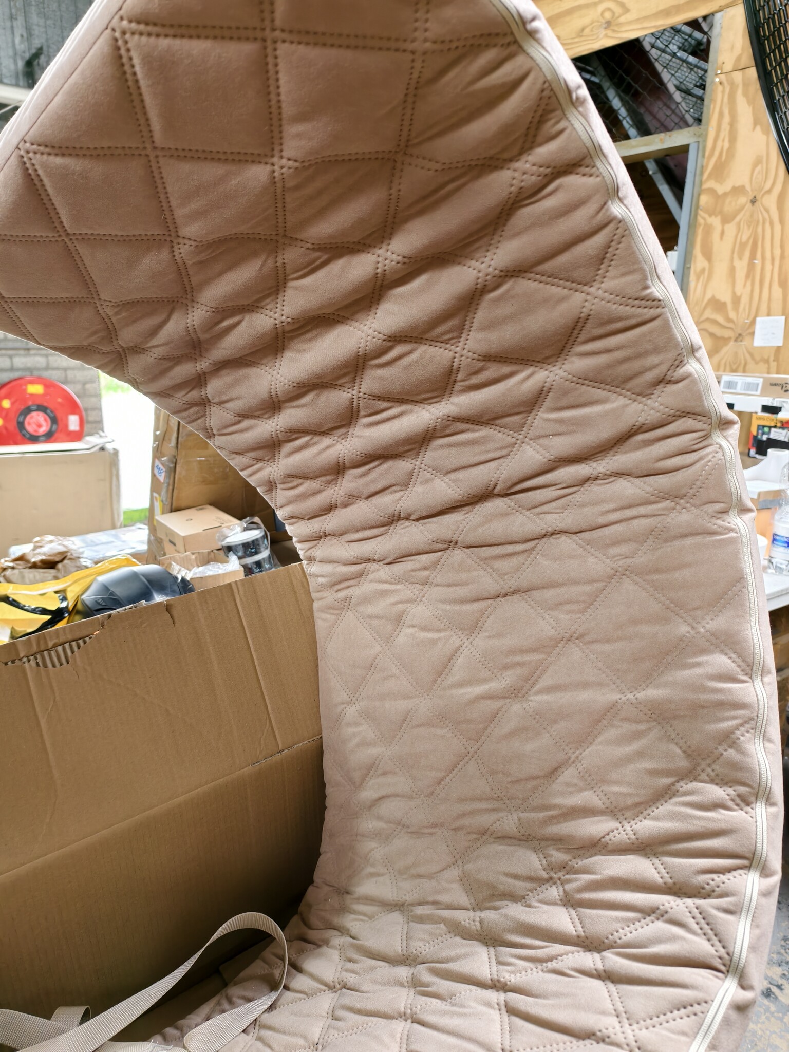 Opvouwbaar Matras 60x198cm Bruin - Logees & Vakantie