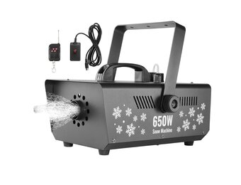 Sneeuwmachine 650W met Afstandsbediening | 54% Korting