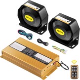 400W Sirene Systeem Auto | 8 Tonen & Microfoon | Korting 34%