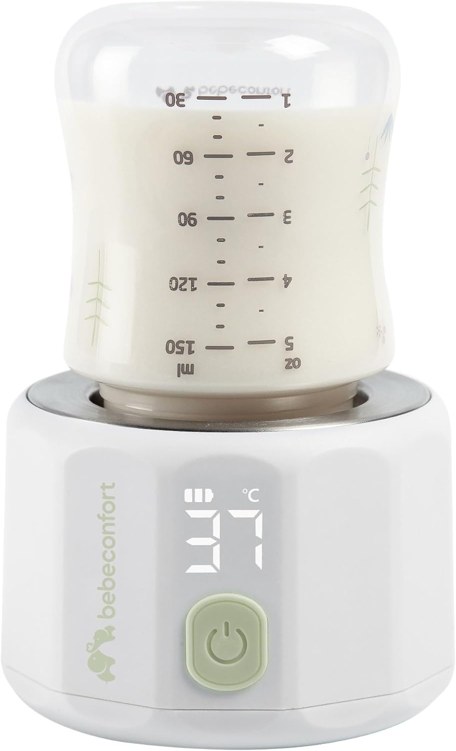 Draagbare Babyflesverwarmer met Digitaal Display - 29% Korting