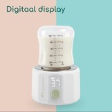 Draagbare Babyflesverwarmer met Digitaal Display - 29% Korting