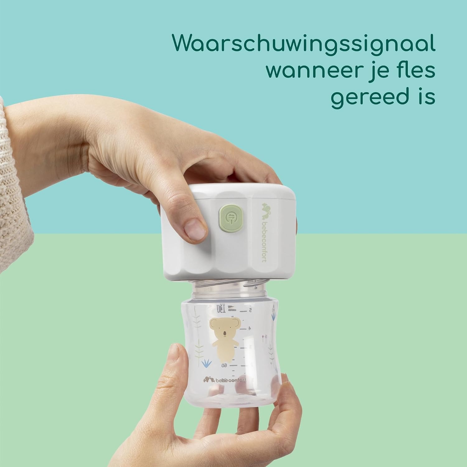 Draagbare Babyflesverwarmer met Digitaal Display - 29% Korting