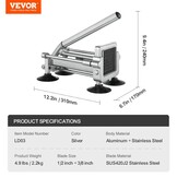 Frietsnijder Aluminium/RVS - 34% Korting