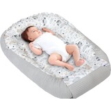 Babynest 100% Katoen Wafel Grijs - Omkeerbaar & Hypoallergeen (29% Korting!)