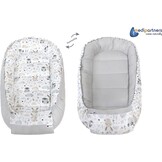 Babynest 100% Katoen Wafel Grijs - Omkeerbaar & Hypoallergeen (29% Korting!)
