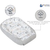 Babynest 100% Katoen Wafel Grijs - Omkeerbaar & Hypoallergeen (29% Korting!)
