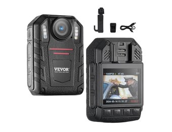 Bodycam 2K 64GB | Nachtvisie | Waterdicht | 150° Groothoek | 11+ Uur Accu | 29% Korting
