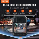 Bodycam 2K 64GB | Nachtvisie | Waterdicht | 150° Groothoek | 11+ Uur Accu | 29% Korting