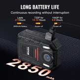 Bodycam 2K 64GB | Nachtvisie | Waterdicht | 150° Groothoek | 11+ Uur Accu | 29% Korting