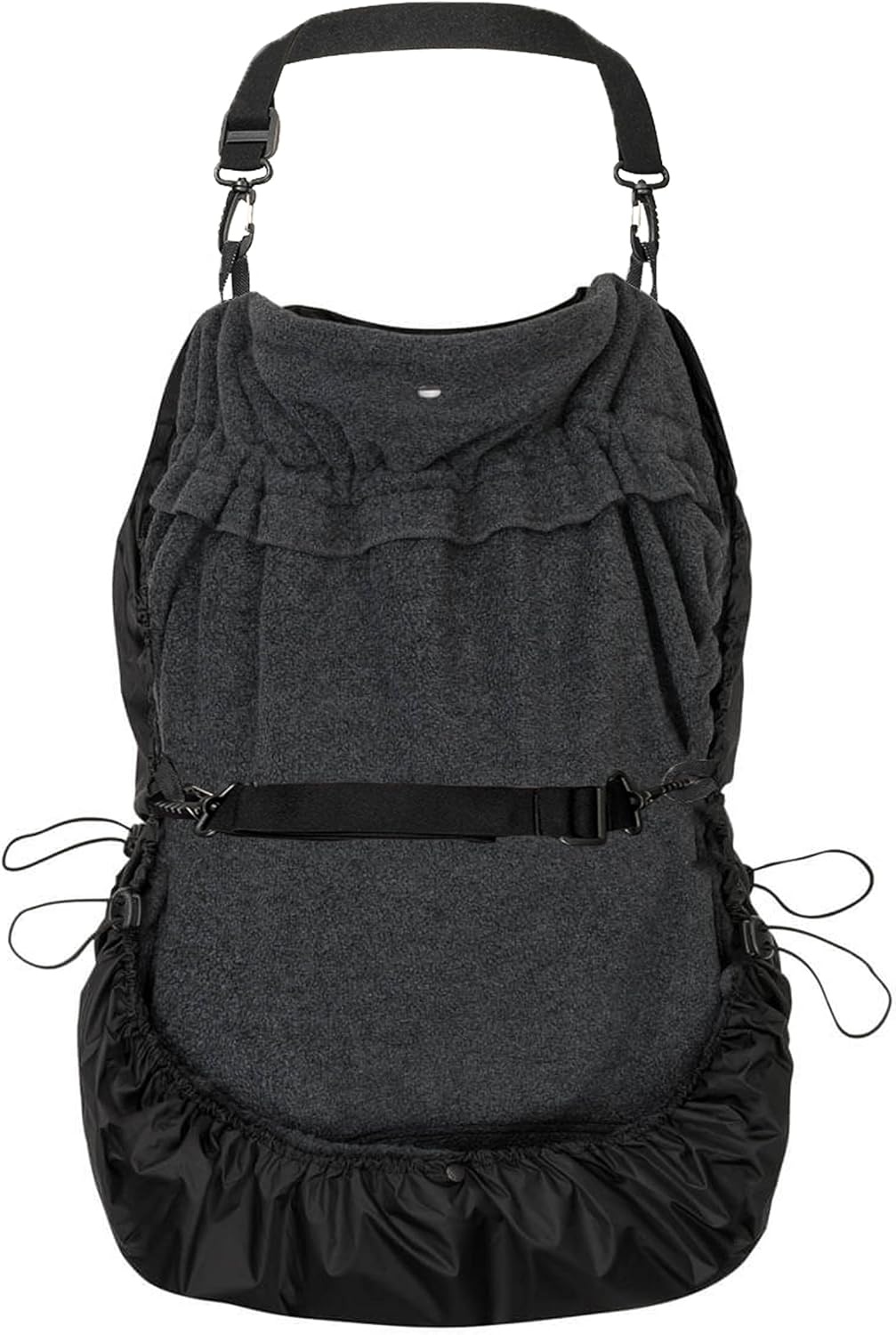 Warme Baby Draaghoes 3-in-1 met Regenhoes - Antraciet (29% Korting)