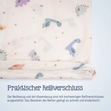 Kinderbeddengoed 100x135 cm Jersey Katoen | 2-delig | Hypoallergeen | 76% Korting