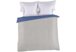 Dekbedovertrek Blauw 240x220cm - 50% Katoen - 64% Korting