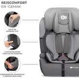 Autostoeltje COMFORT UP i-Size 76-150cm | 15m-12jr | Grijs | -29%