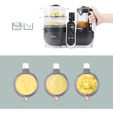 Keukenmachine Babyvoeding: Nutribaby Plus 6-in-1 (Grijs)
