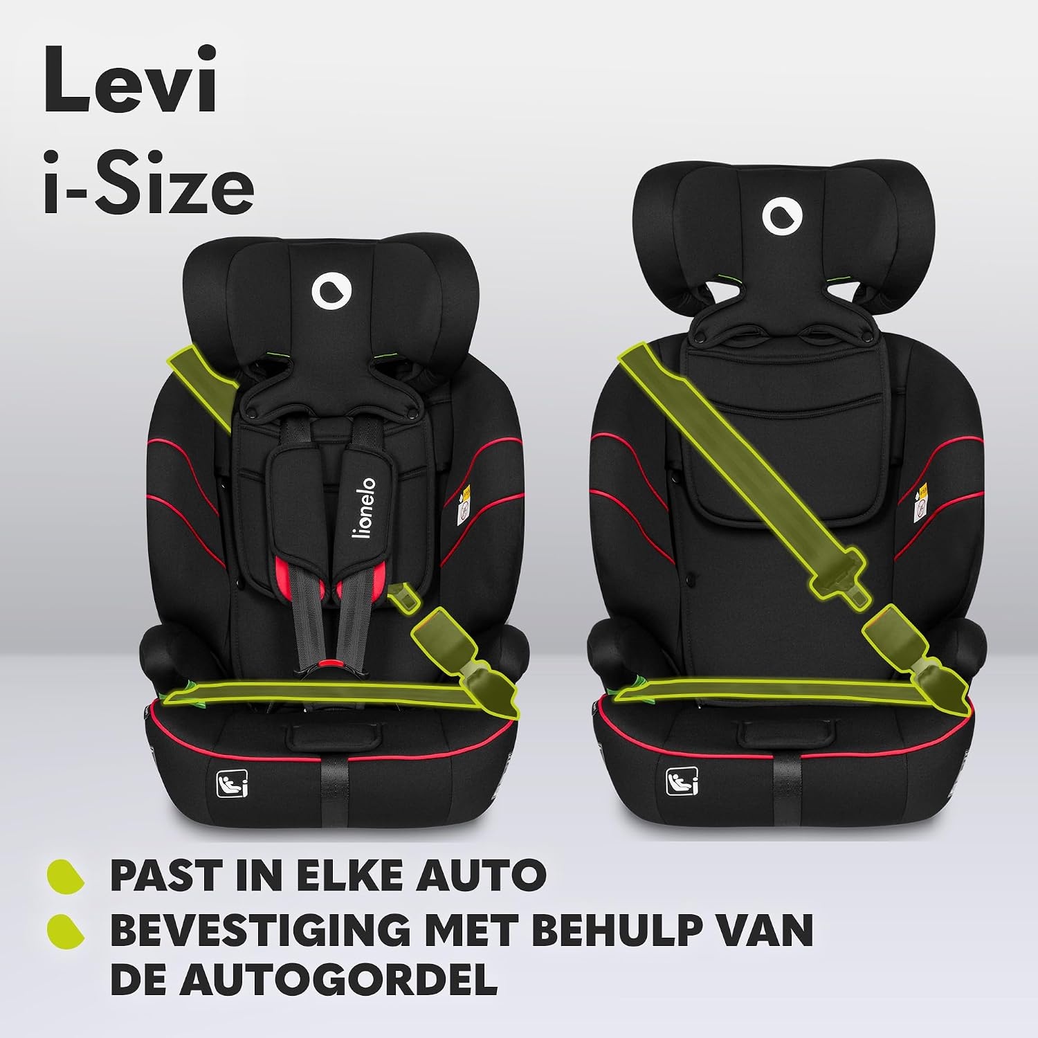 Kinderautostoel i-Size R129 76-150cm - 34% Korting!