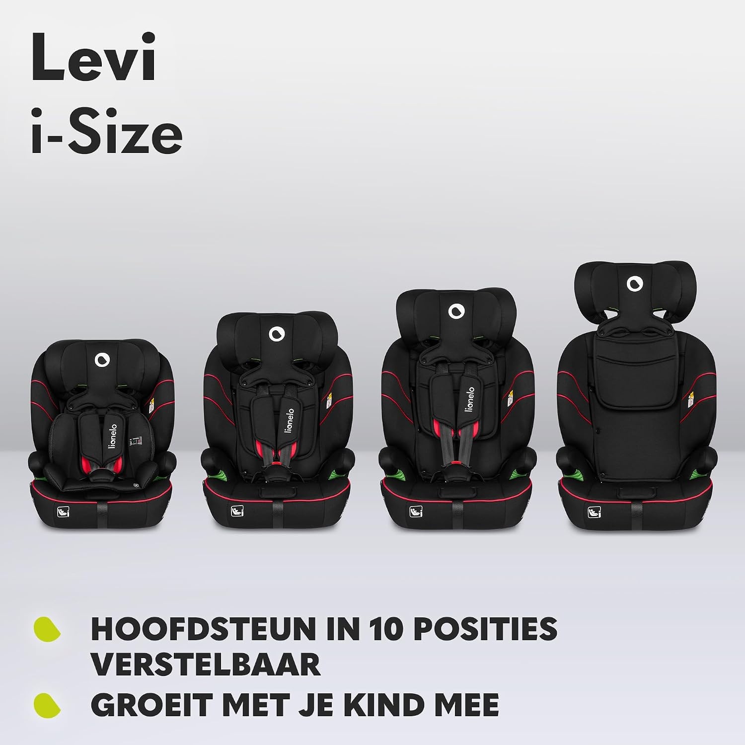 Kinderautostoel i-Size R129 76-150cm - 34% Korting!