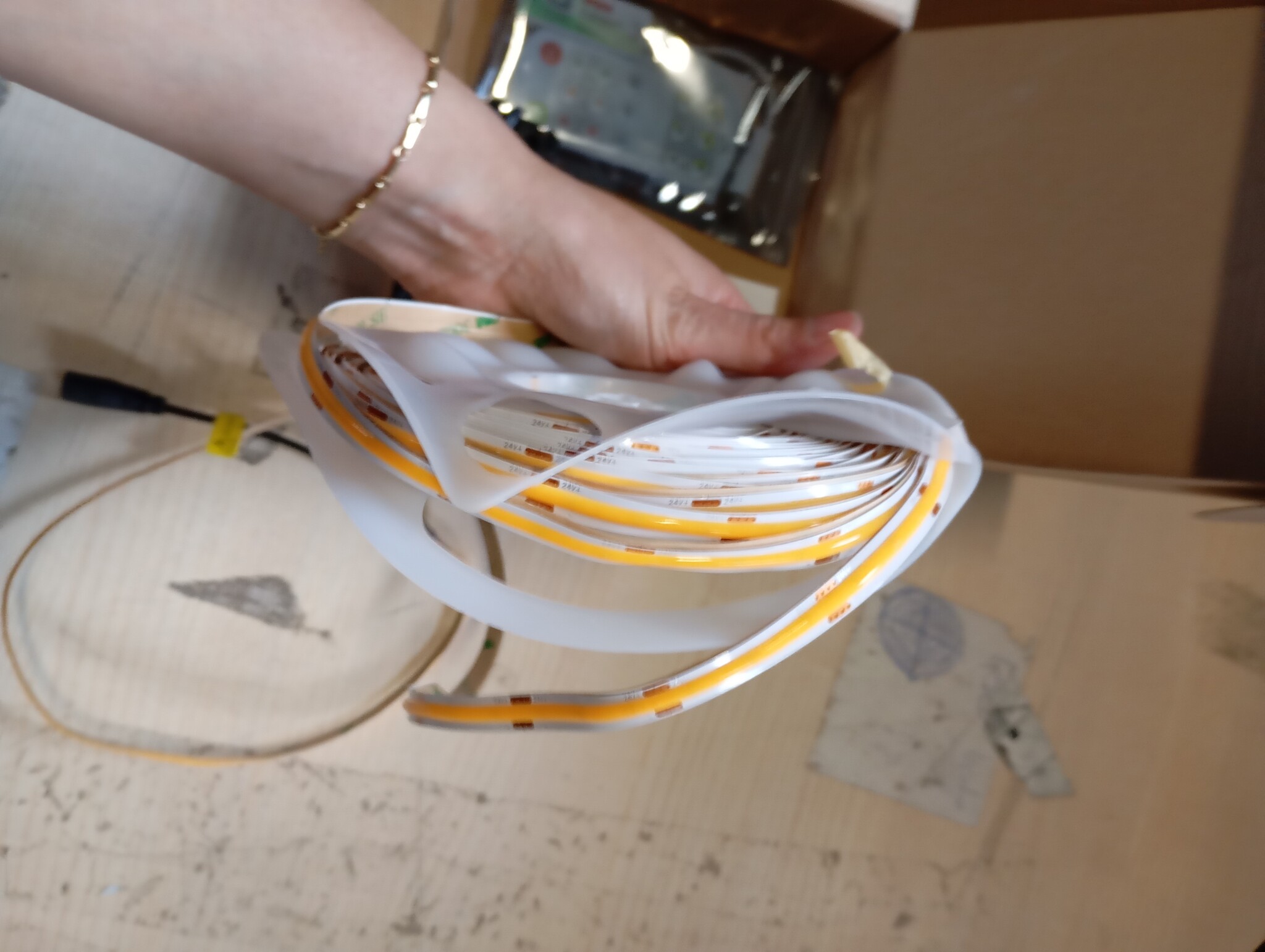 10m LED Strip Warm Wit - Smart App & Timer - 57% Korting
