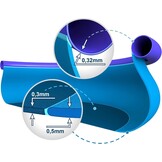 Opblaaszwembad Rond Blauw 366 cm - 34% Korting