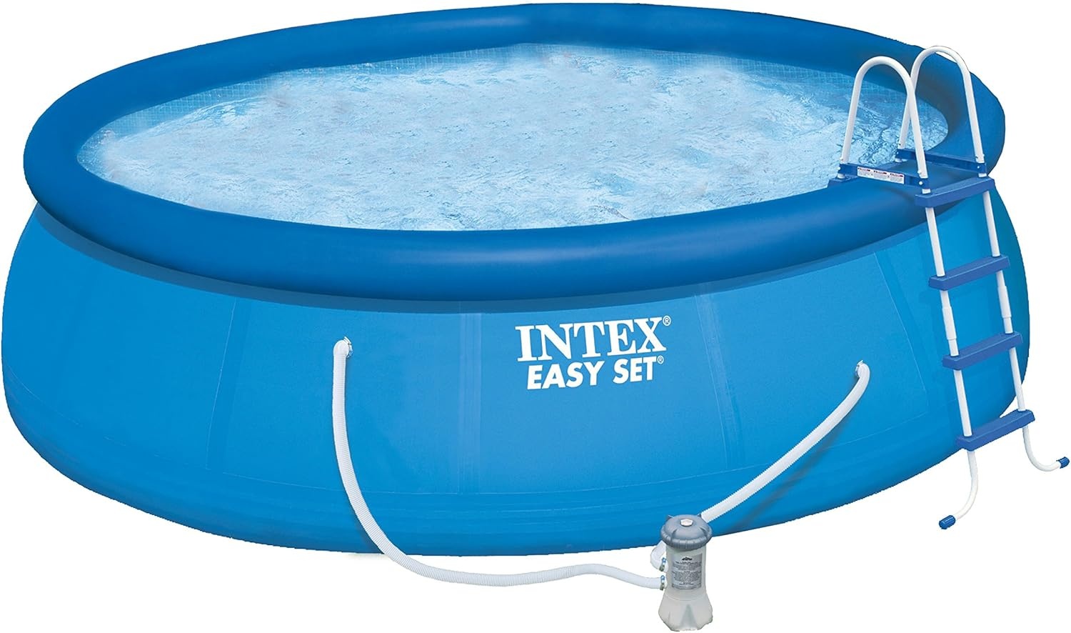 Opblaaszwembad Rond Blauw 366 cm - 34% Korting