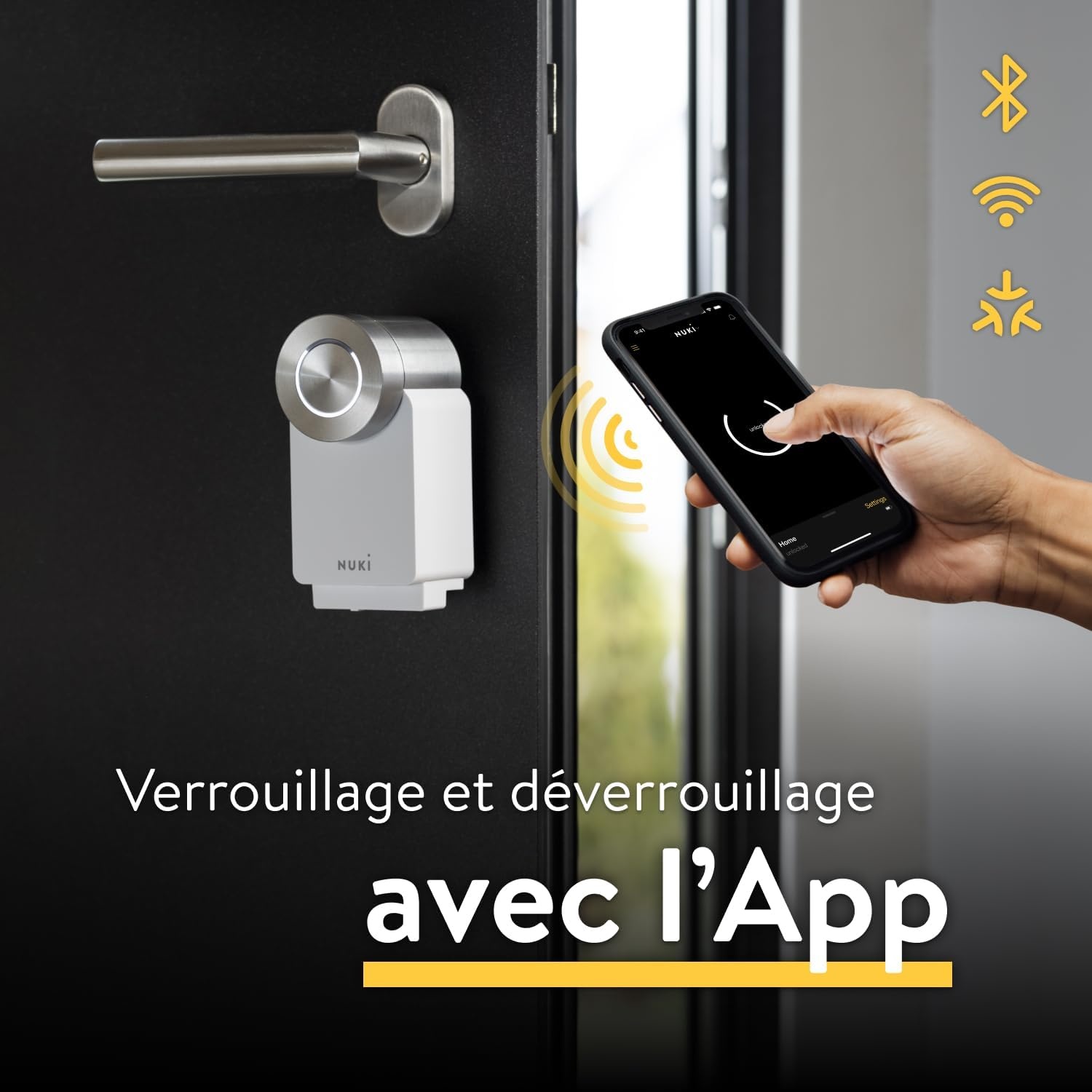 Slim Deurslot 4e Gen met WiFi & Matter - Wit - 35% Korting