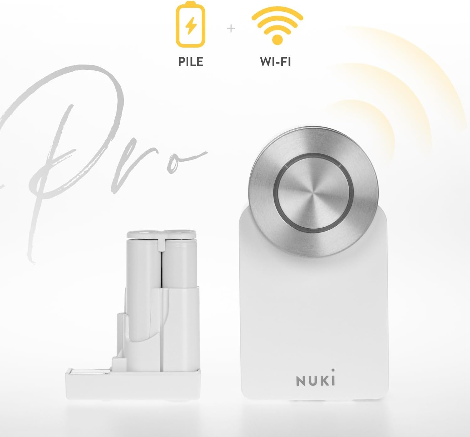 Slim Deurslot 4e Gen met WiFi & Matter - Wit - 35% Korting