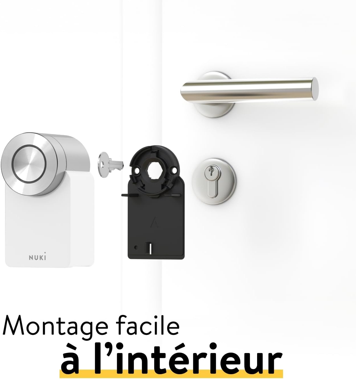Slim Deurslot 4e Gen met WiFi & Matter - Wit - 35% Korting