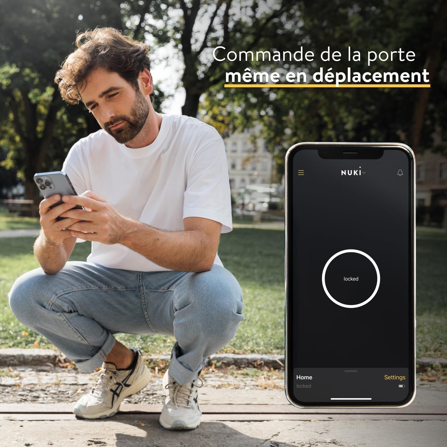 Slim Deurslot 4e Gen met WiFi & Matter - Wit - 35% Korting