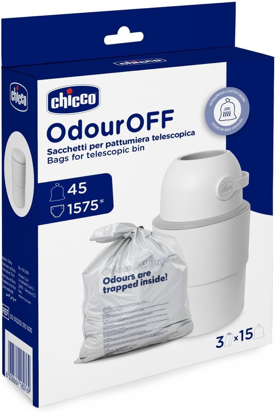 Compacte Luieremmer Groen - 29% Korting