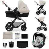 3-in-1 Kinderwagen Reissysteem MOOV2 - Incl. Mink PRO Autostoel - Grijs - 30% Korting