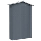 Tuinschuur 116x45x175cm Staal Grijs - 35% Korting!
