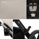 3-in-1 Kinderwagen Reissysteem MOOV2 - Incl. Mink PRO Autostoel - Grijs - 30% Korting