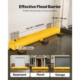 Herbruikbare Vloedbarrière PVC Jumbo - Zandzak Alternatief met 29% Korting
