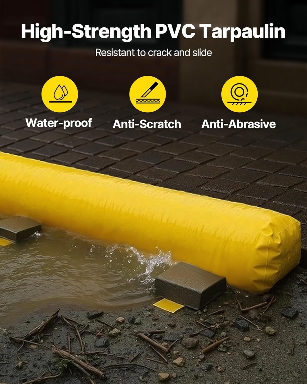 Herbruikbare Vloedbarrière PVC Jumbo - Zandzak Alternatief met 29% Korting