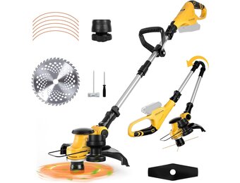 Geretourneerde Grastrimmer 3-in-1 | Borstelloze Motor | 59% Korting