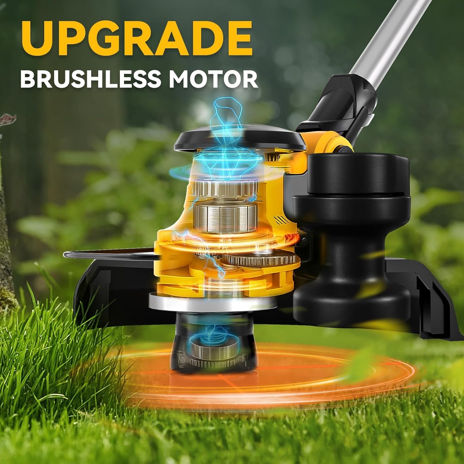 Geretourneerde Grastrimmer 3-in-1 | Borstelloze Motor | 59% Korting