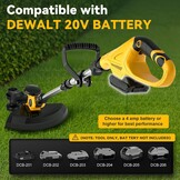 Geretourneerde Grastrimmer 3-in-1 | Borstelloze Motor | 59% Korting