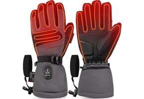 Verwarmde Handschoenen Skiën | Tot 10u Warm, USB-C PD, Waterdicht, 3 Warmtestanden