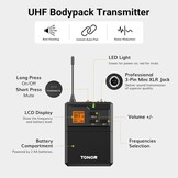 Draadloos Microfoonsysteem UHF 5 Kanaals - 56% Korting