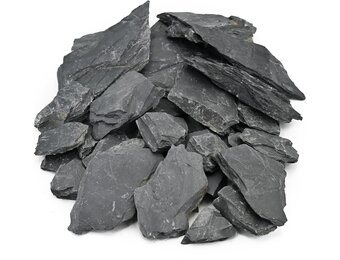 Unocho Natuurlijke leisteen reptiel koesteren platform rotsen 20 lb schildpad habitat platte rotsen voor aquarium amfibieën vivariums paludarium tuin landschapsarchitectuur en modelspoorweg (2-8 inch)