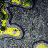 Unocho Natuurlijke leisteen reptiel koesteren platform rotsen 20 lb schildpad habitat platte rotsen voor aquarium amfibieën vivariums paludarium tuin landschapsarchitectuur en modelspoorweg (2-8 inch)