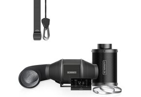 Kweekruimte Ventilatie & Luchtfiltratie Kit met Koolstoffilter - 30% Korting