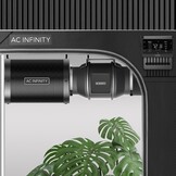 AC Infinity Luchtfiltratie Pro Kit 4-Inch PRO met Inline Ventilator, Carbon Filter en WiFi Klimaatregeling