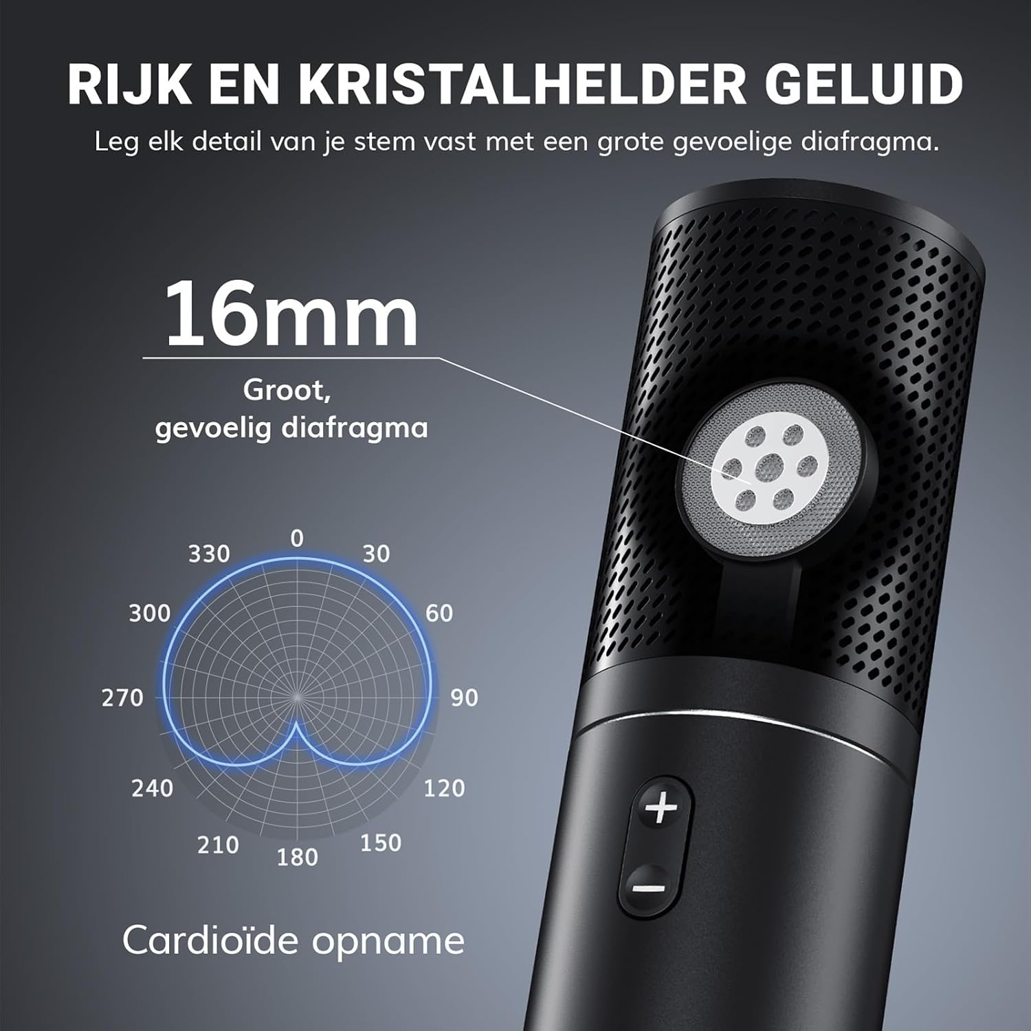 TONOR Q9 USB Microfoonkit - PC, Gaming, Streaming, Podcast - 57% Korting!
