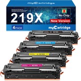 Tonercartridge Set 219X voor HP Color LaserJet Pro MFP 3302 | 4 stuks | 58% Korting